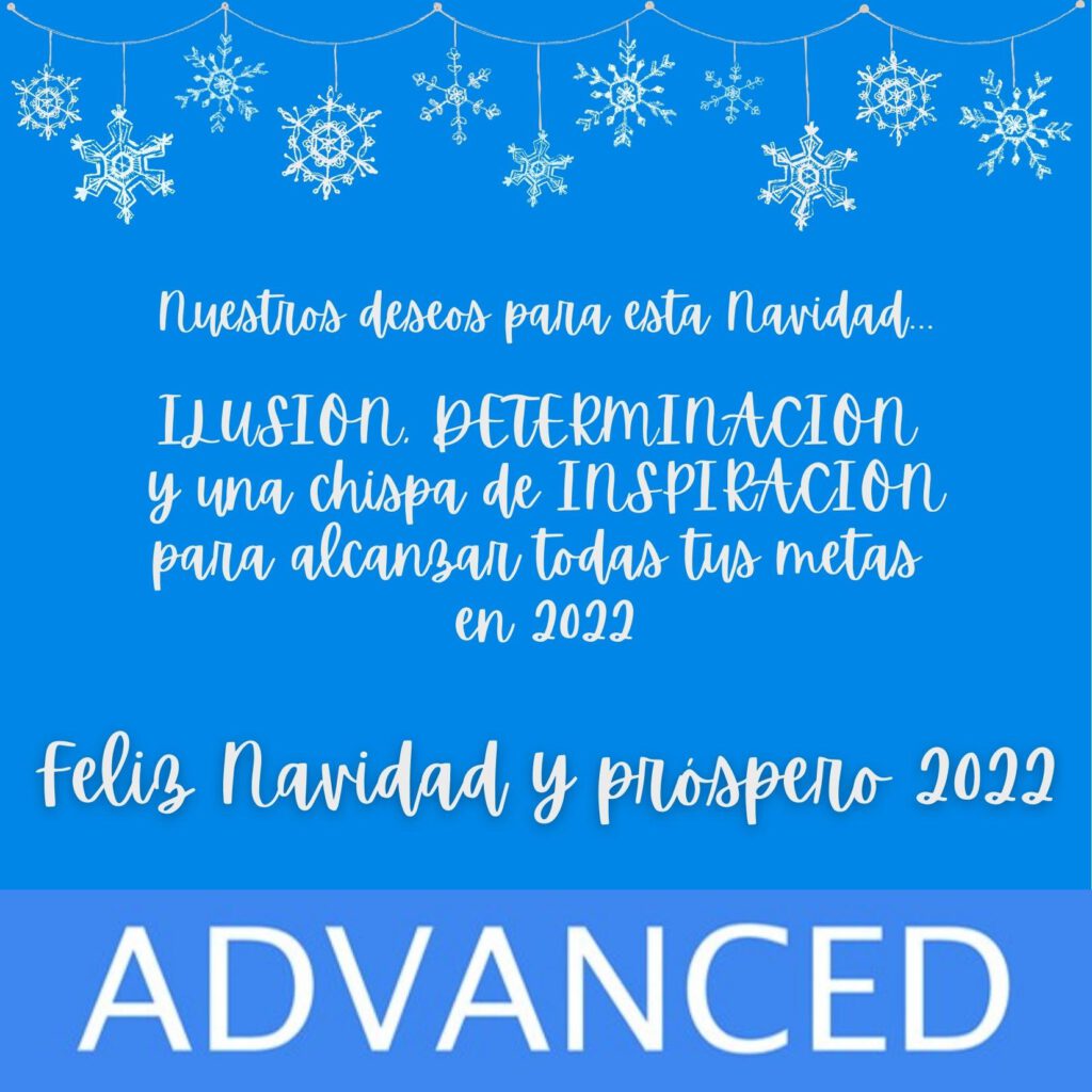 Feliz Navidad y próspero 2022